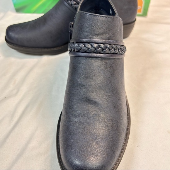 Easy Street Jalia Ankle Booties Women’s 5.5M Navy Blue |Comfort Wave Lightweight - Picture 3 of 4